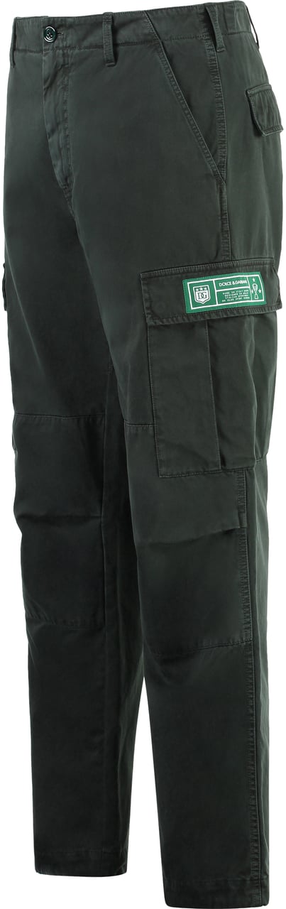 Dolce & Gabbana Cotton cargo-trousers Groen