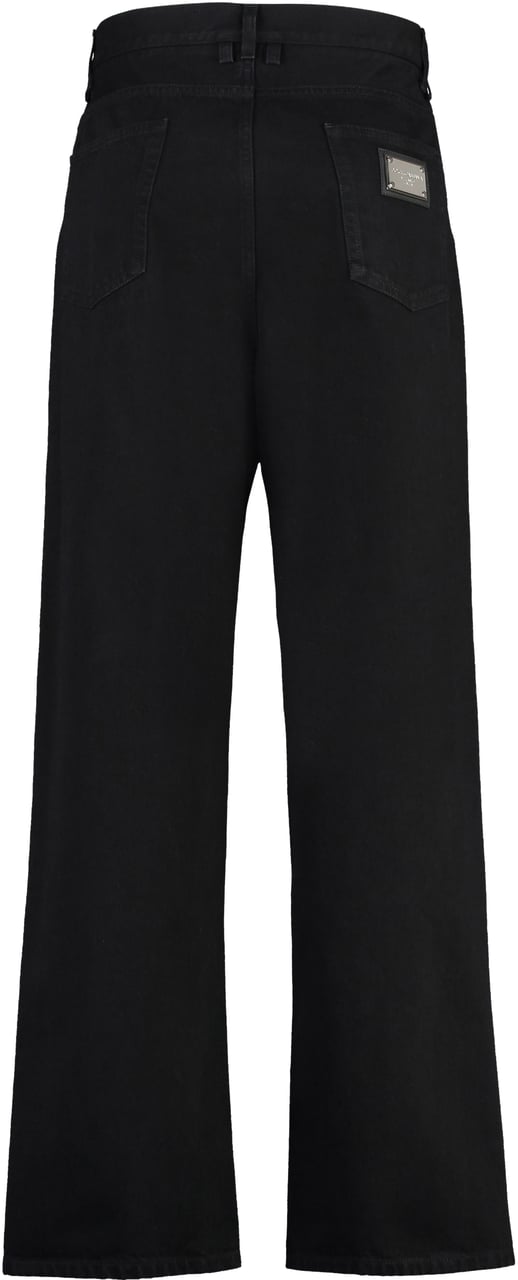 Dolce & Gabbana Regular fit jeans Zwart