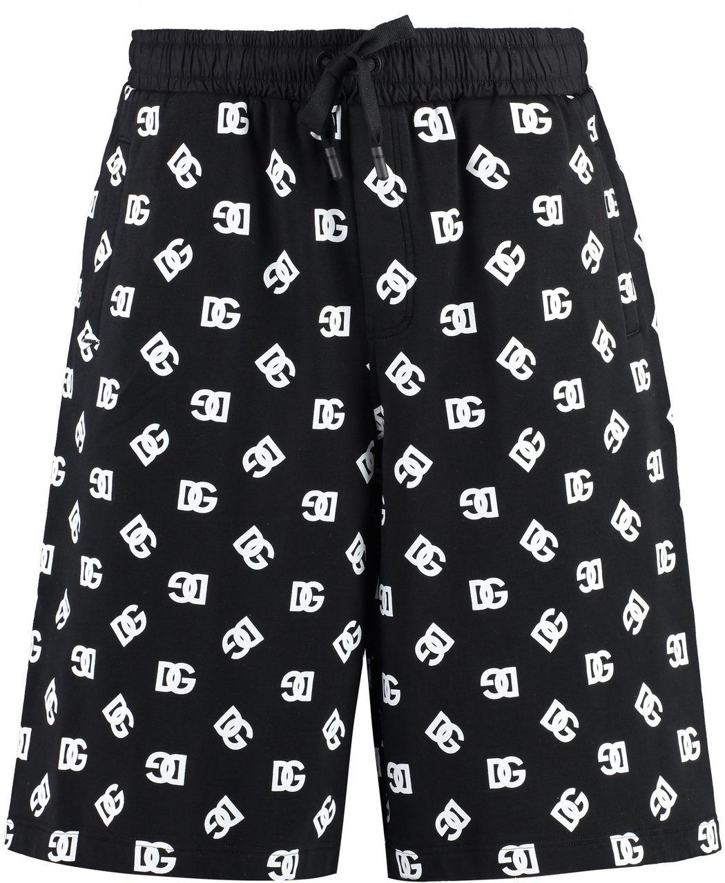 Dolce & Gabbana Cotton bermuda shorts Zwart