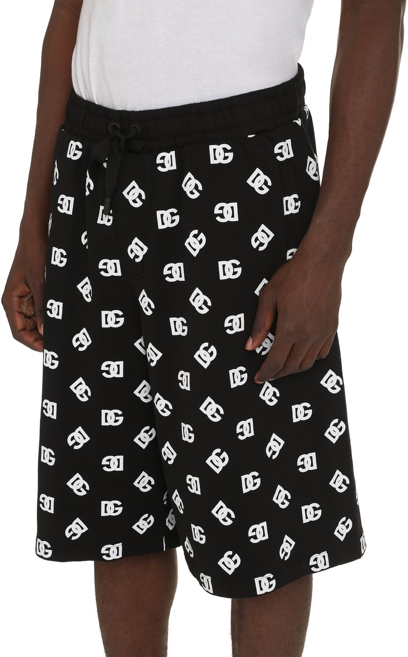 Dolce & Gabbana Cotton bermuda shorts Zwart