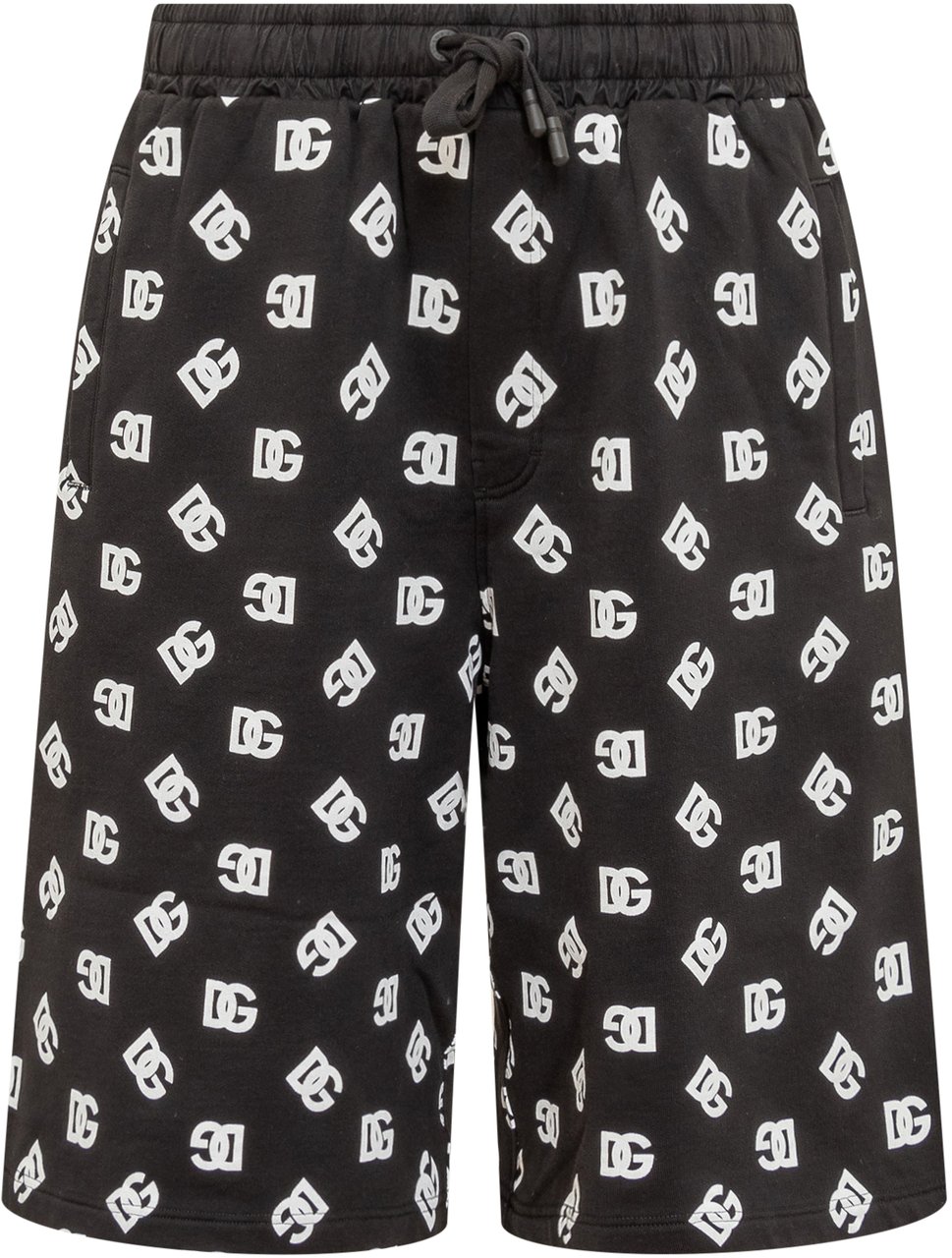Dolce & Gabbana Shorts Jogging DG Monogram Zwart
