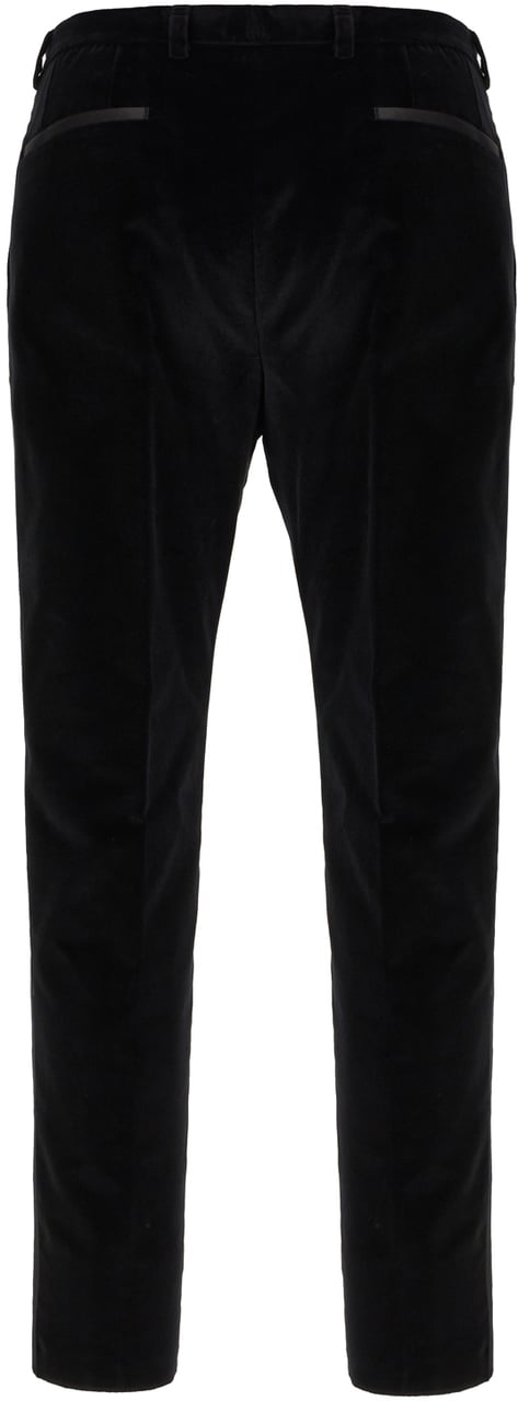 Dolce & Gabbana Dolce&gabbana Black cotton blend joggers Zwart