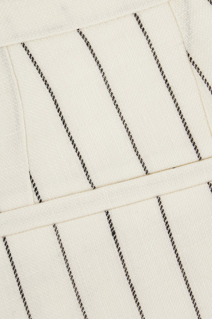 Dolce & Gabbana Dolce&gabbana Embroidered linen blend pants Divers