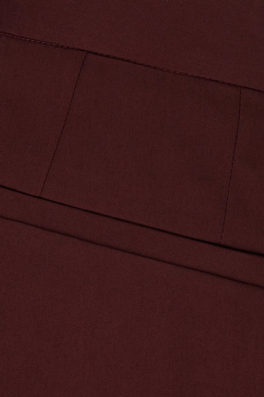 Dolce & Gabbana Dolce&gabbana Plum stretch cotton pants Paars