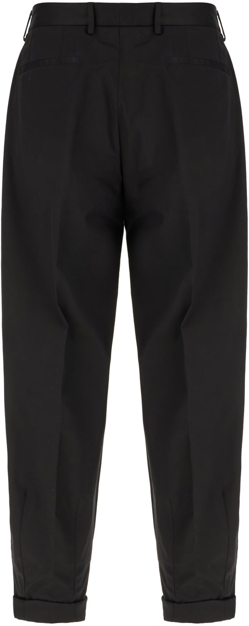 Dolce & Gabbana Dolce&gabbana Black stretch cotton pants Divers