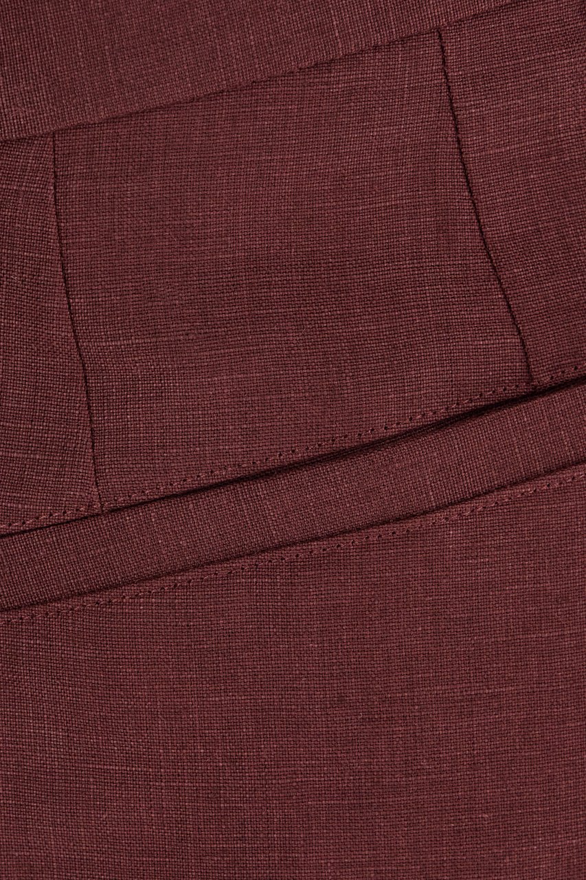 Dolce & Gabbana Dolce&gabbana Grape linen pants Paars