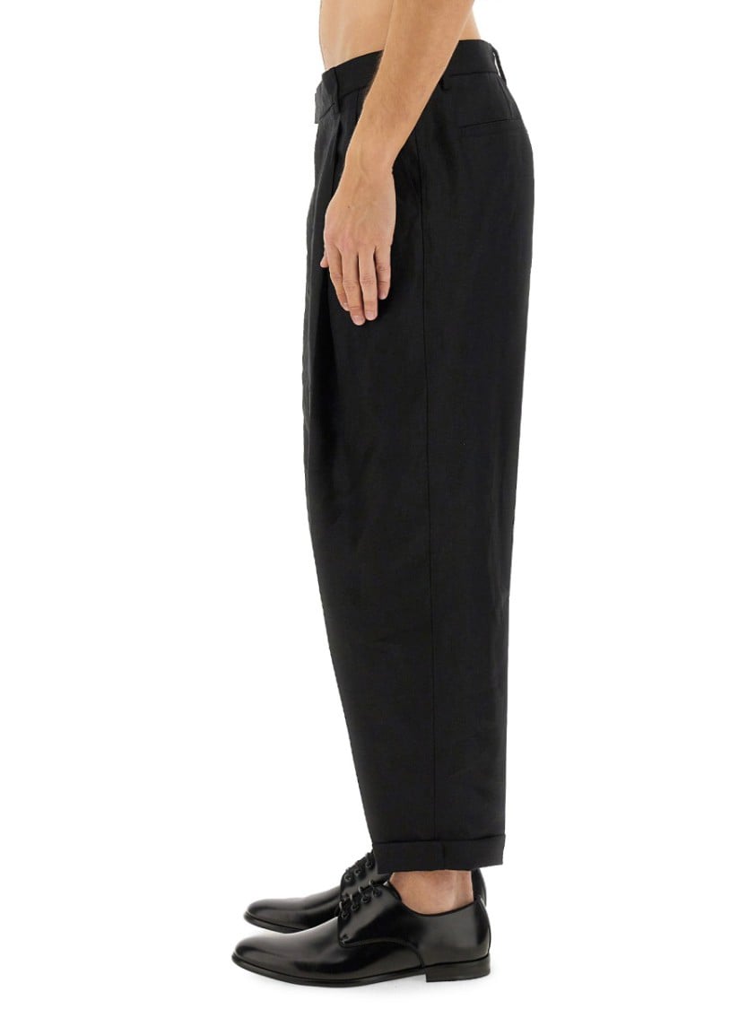 Dolce & Gabbana Canvas Pants Zwart