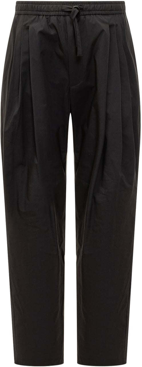Dolce & Gabbana Dolce & Gabbana Pantaloni Neri Uomo con Coulisse Zwart