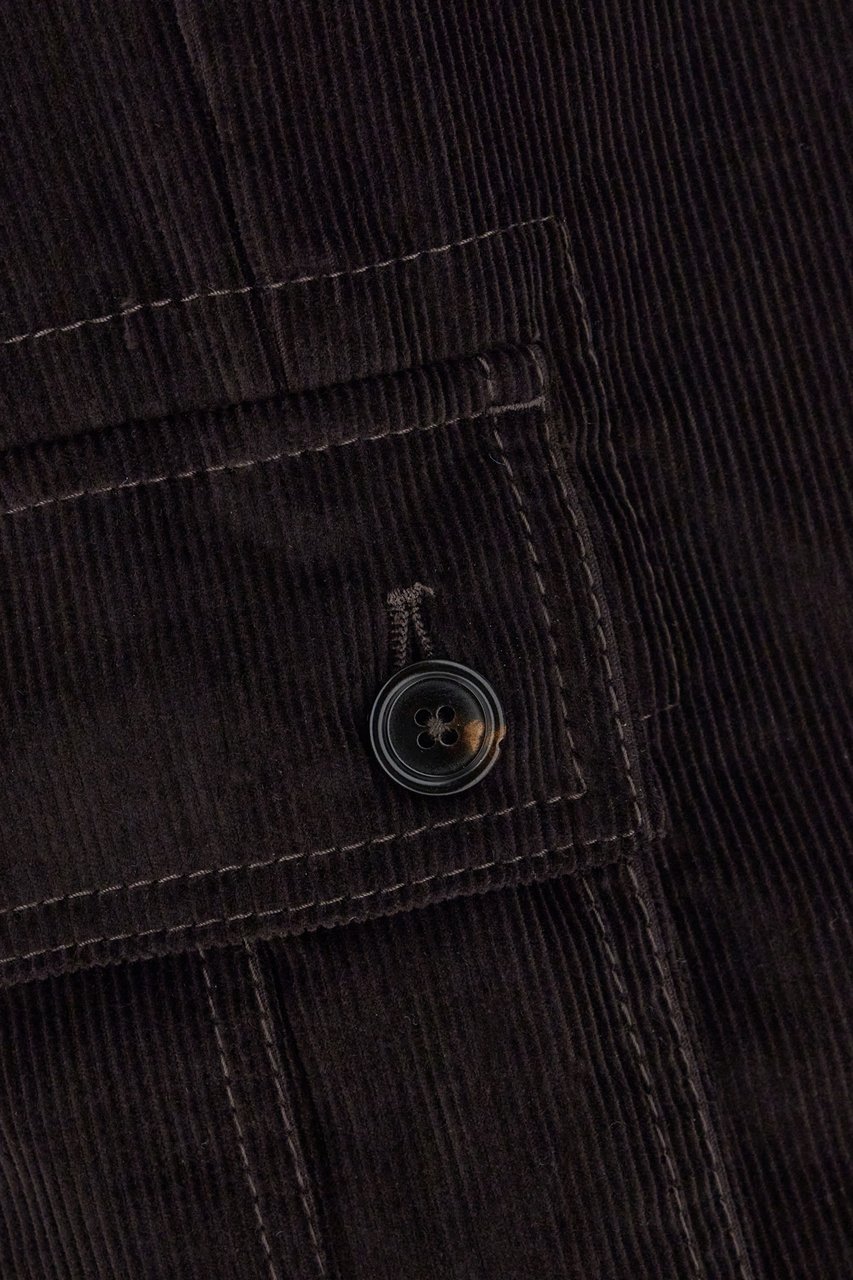 Dolce & Gabbana Dolce&gabbana Dark brown corduroy pants Bruin