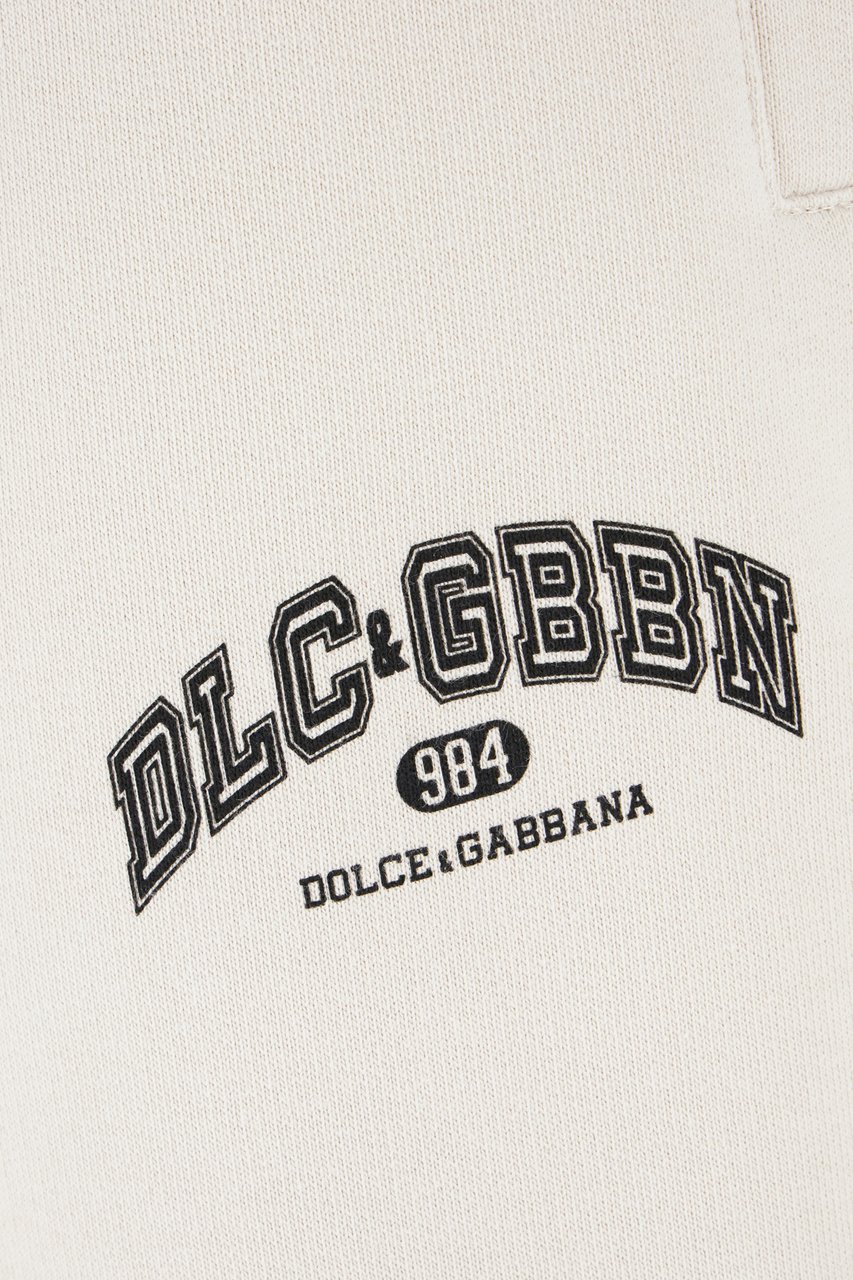Dolce & Gabbana Dolce&gabbana Sand cotton joggers Neutraal