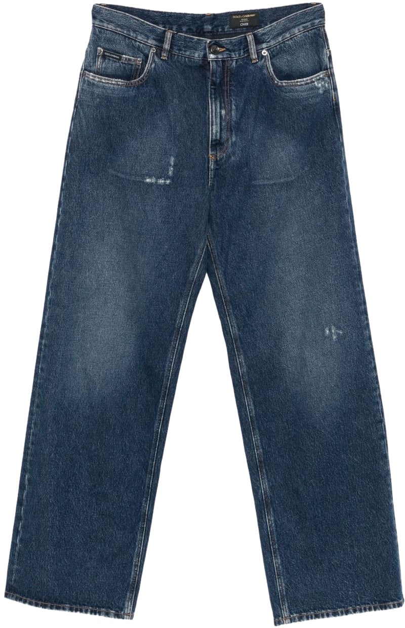 Dolce & Gabbana Trousers Blue Blauw