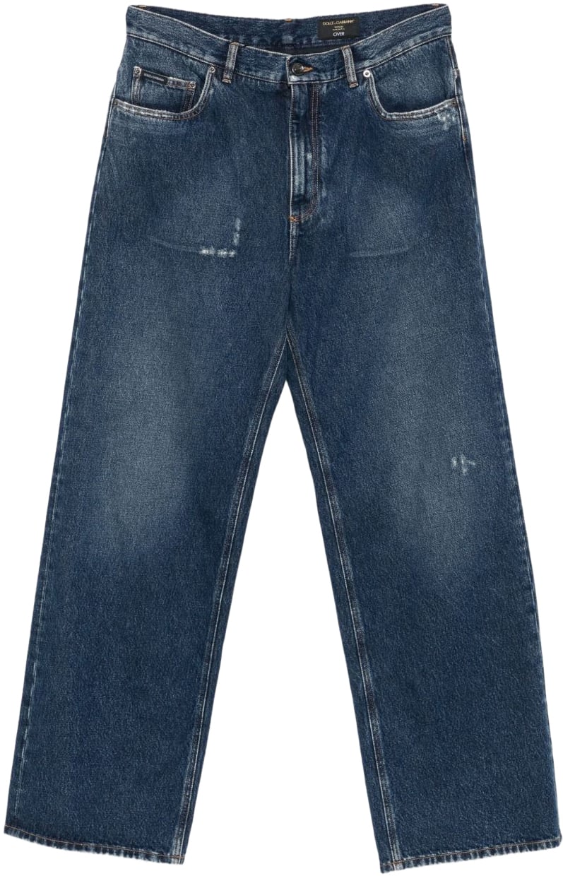 Dolce & Gabbana Trousers Blue Blauw