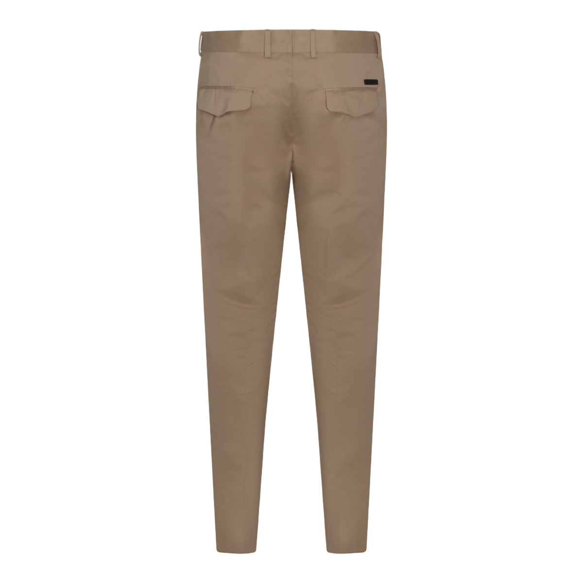 Dolce & Gabbana Tailored Beige Trousers with Button Details Bruin