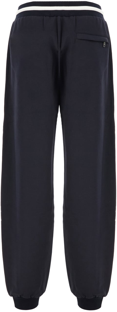 Dolce & Gabbana Dolce&gabbana Blue cotton joggers Blauw