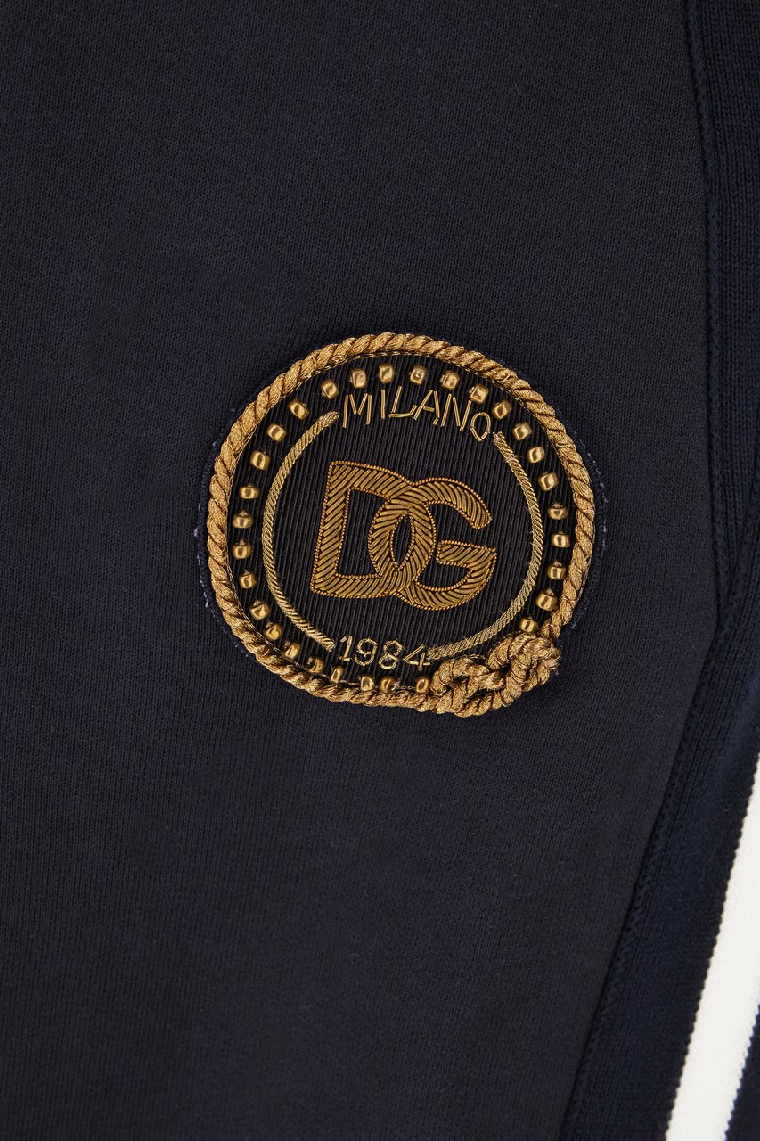 Dolce & Gabbana Dolce&gabbana Blue cotton joggers Blauw