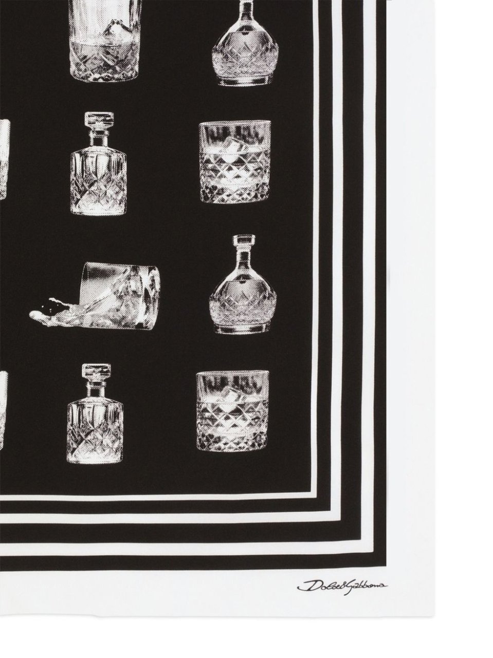 Dolce & Gabbana Scarfs Black Zwart