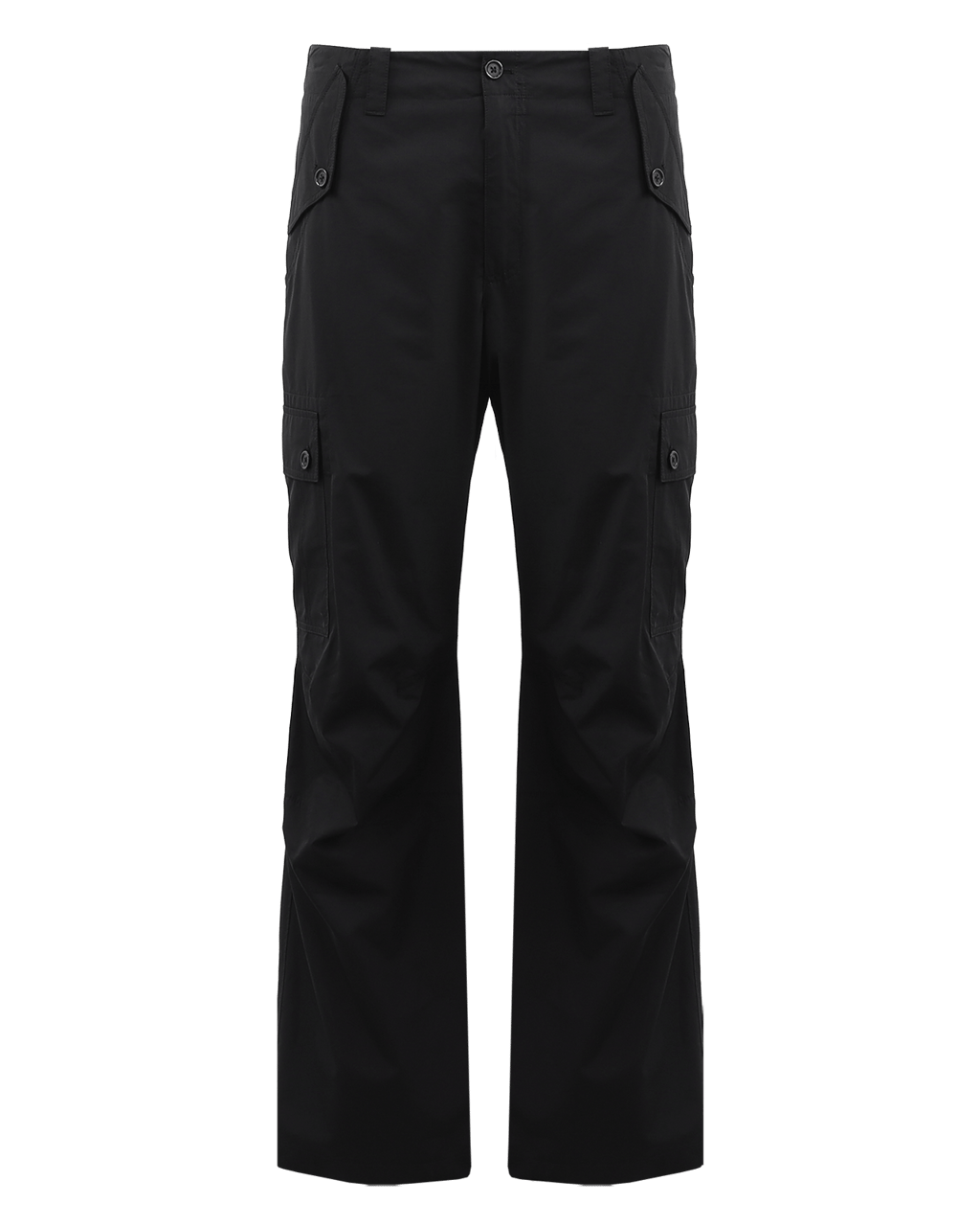 Dolce & Gabbana Heren Cotton Cargo BrandPlate Zwart Zwart