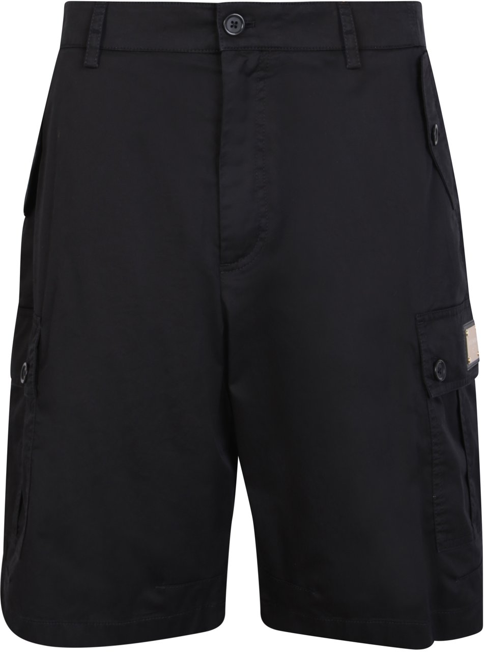 Dolce & Gabbana DOLCE & GABBANA Black Shorts Zwart