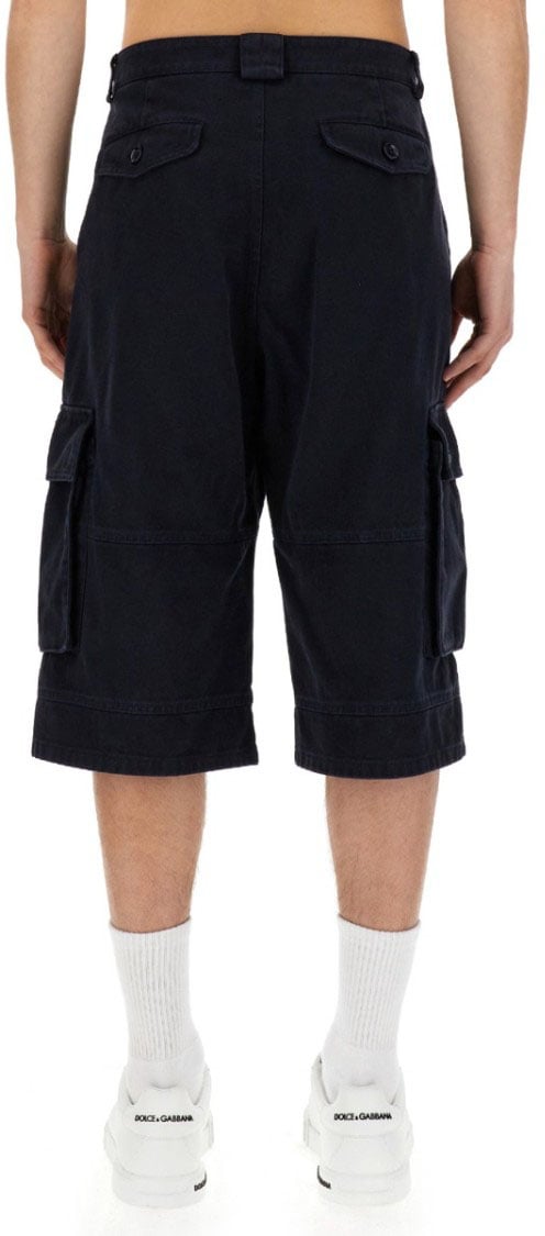 Dolce & Gabbana Bermuda Cargo Blauw