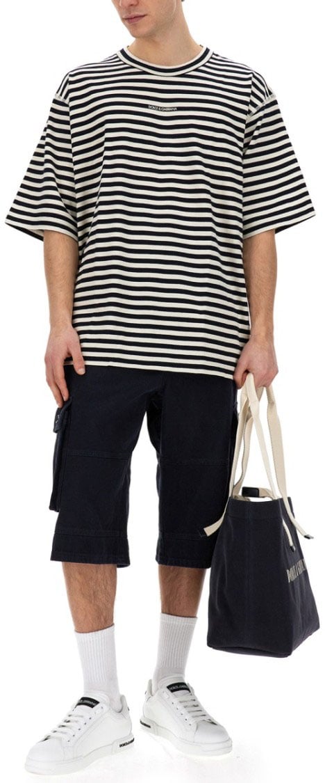 Dolce & Gabbana Bermuda Cargo Blauw