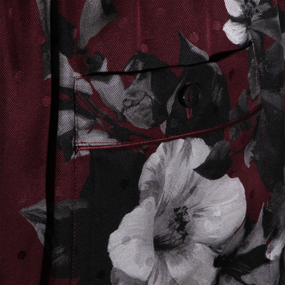 Dolce & Gabbana Multicolored Floral Patterned Shorts Rood