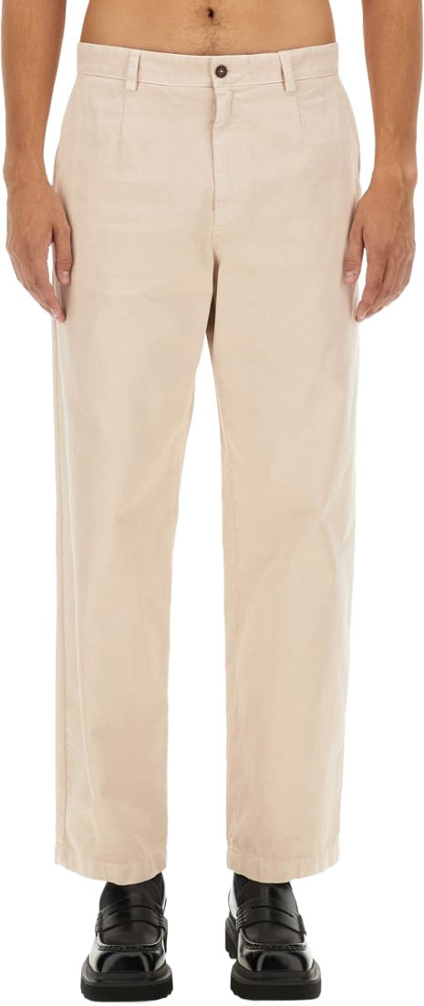 Dolce & Gabbana Cotton Pants Neutraal