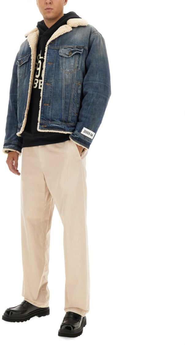 Dolce & Gabbana Cotton Pants Neutraal