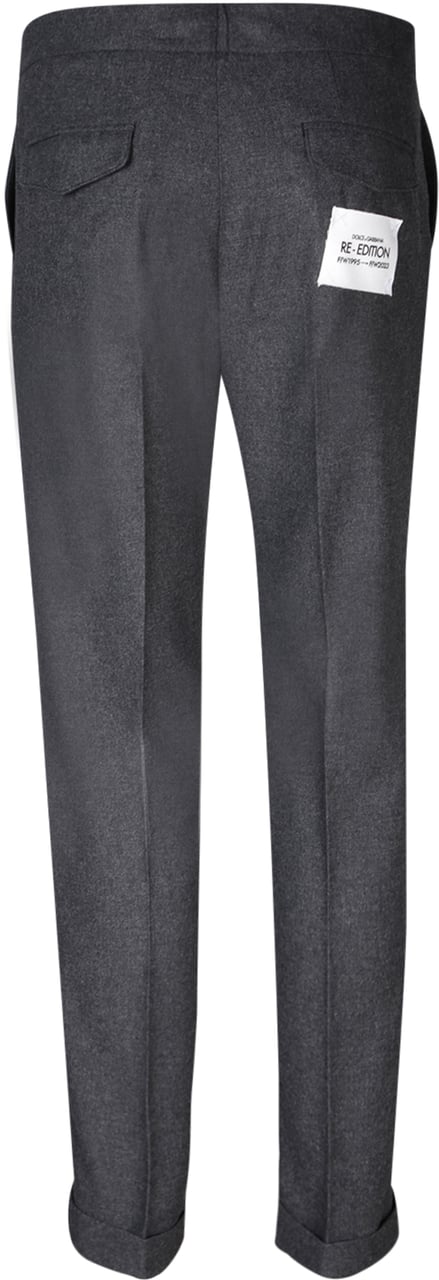 Dolce & Gabbana DOLCE & GABBANA Grey Trousers Grijs