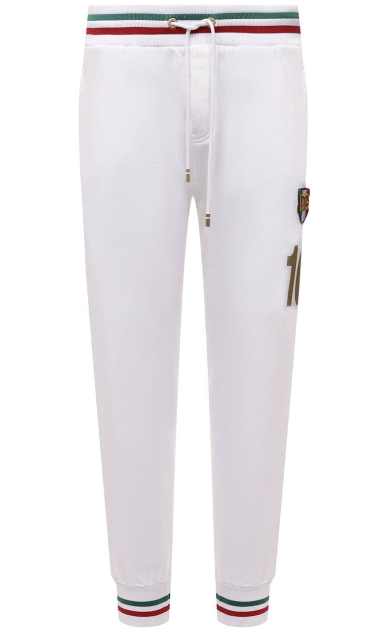 Dolce & Gabbana Dolce & Gabbana Logo Sweatpants Wit