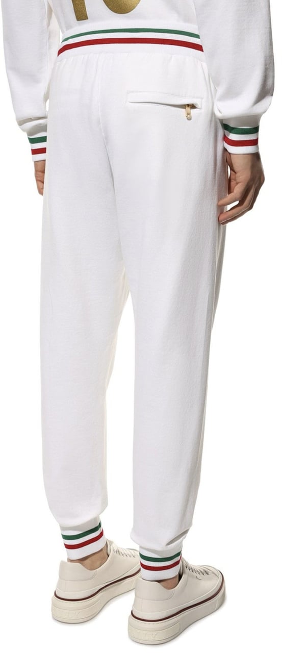 Dolce & Gabbana Dolce & Gabbana Logo Sweatpants Wit