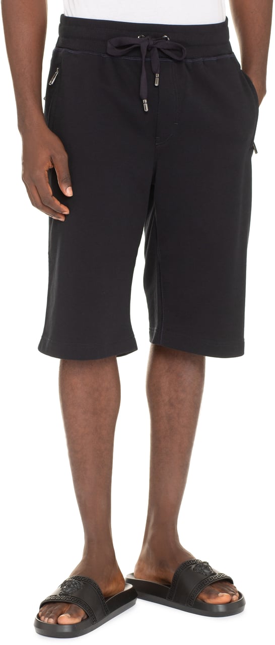 Dolce & Gabbana Cotton bermuda shorts Blauw