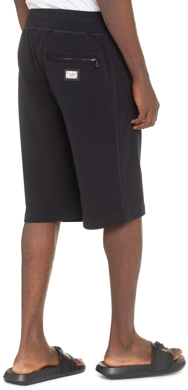 Dolce & Gabbana Cotton bermuda shorts Blauw