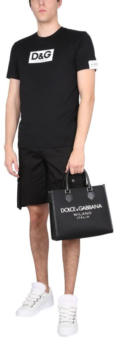 Dolce & Gabbana Bermuda Cargo Zwart