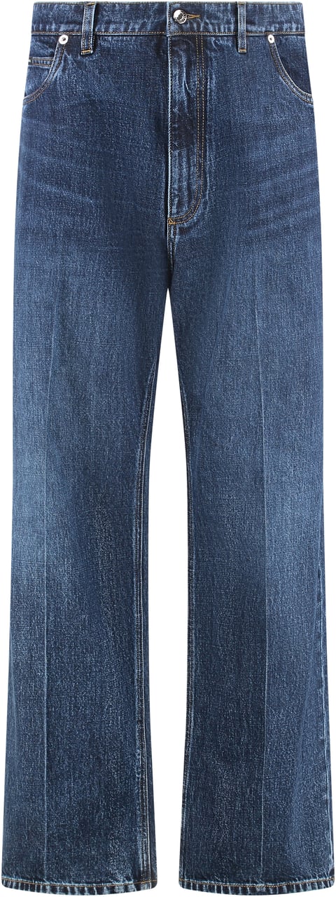Dolce & Gabbana Wide leg jeans Blauw