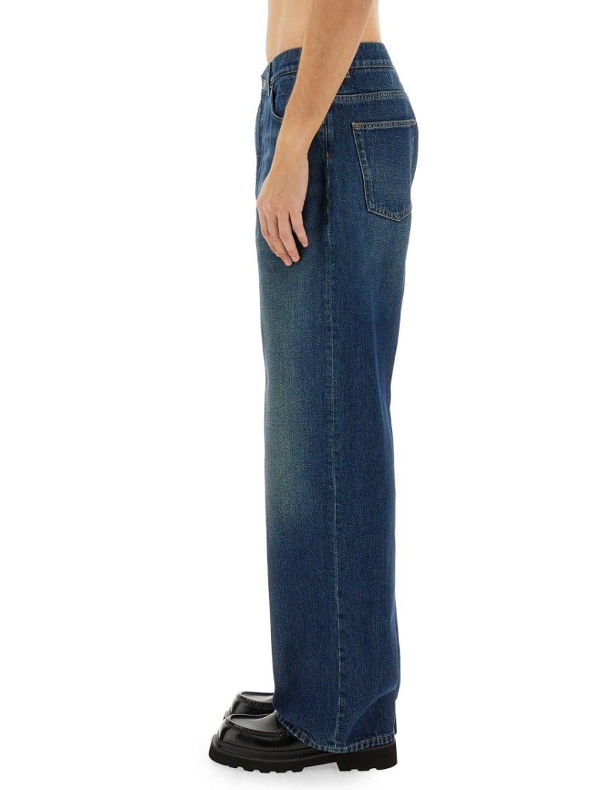 Dolce & Gabbana Oversize Jeans Blauw