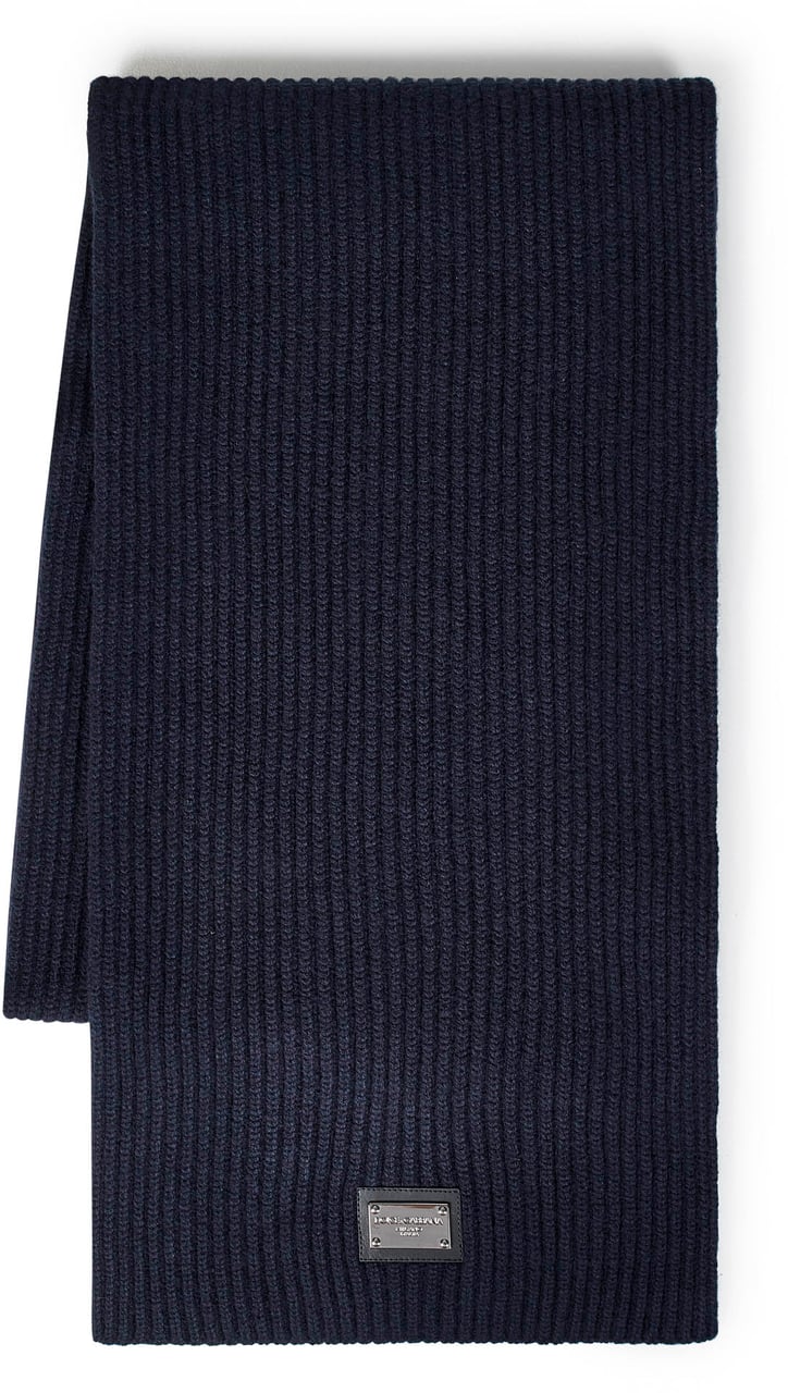 Dolce & Gabbana Dolce & Gabbana Scarfs Blue Blauw