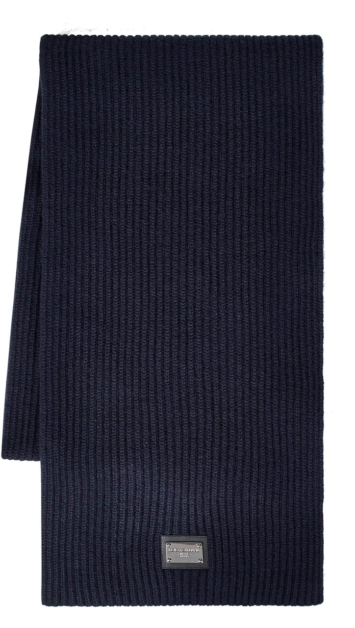 Dolce & Gabbana Scarfs Blue Navy