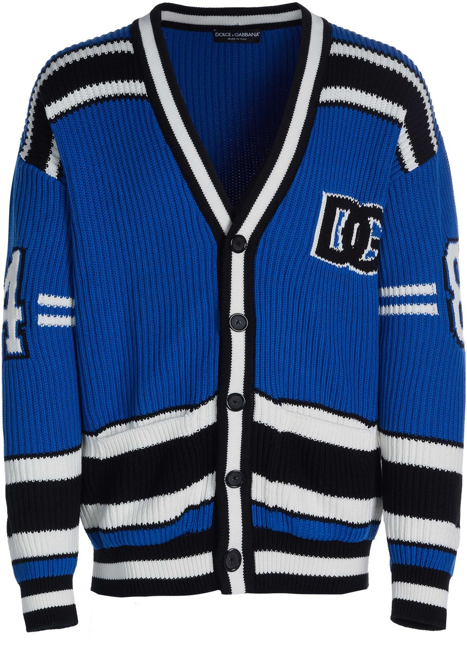 Dolce & Gabbana Cardigan blau Blauw
