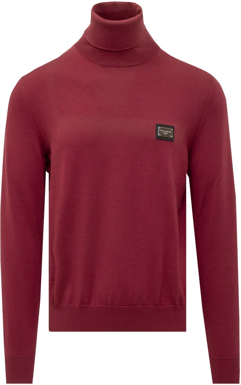 Dolce & Gabbana Dolcevita in Maglia a Maniche Lunghe Rood