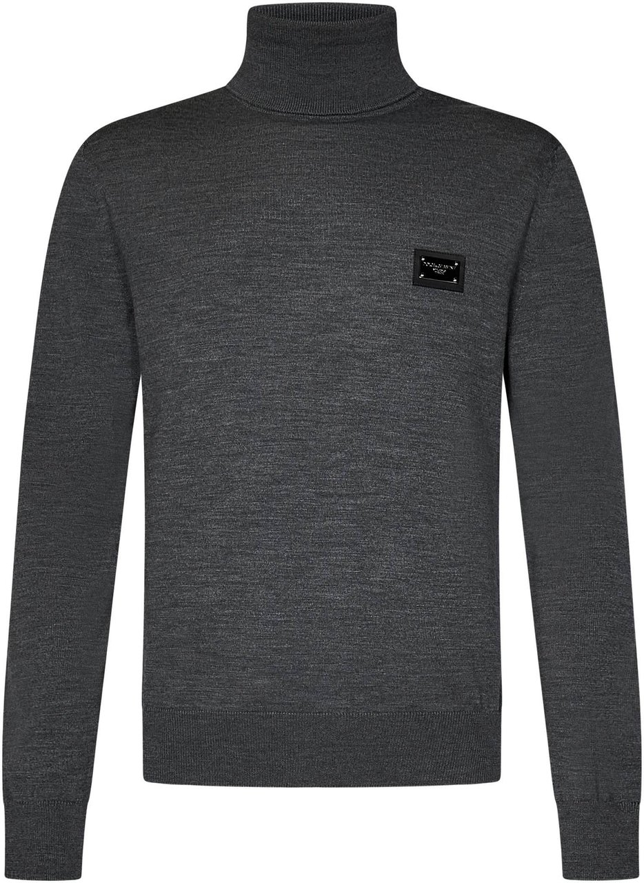 Dolce & Gabbana Sweaters Grey Grijs