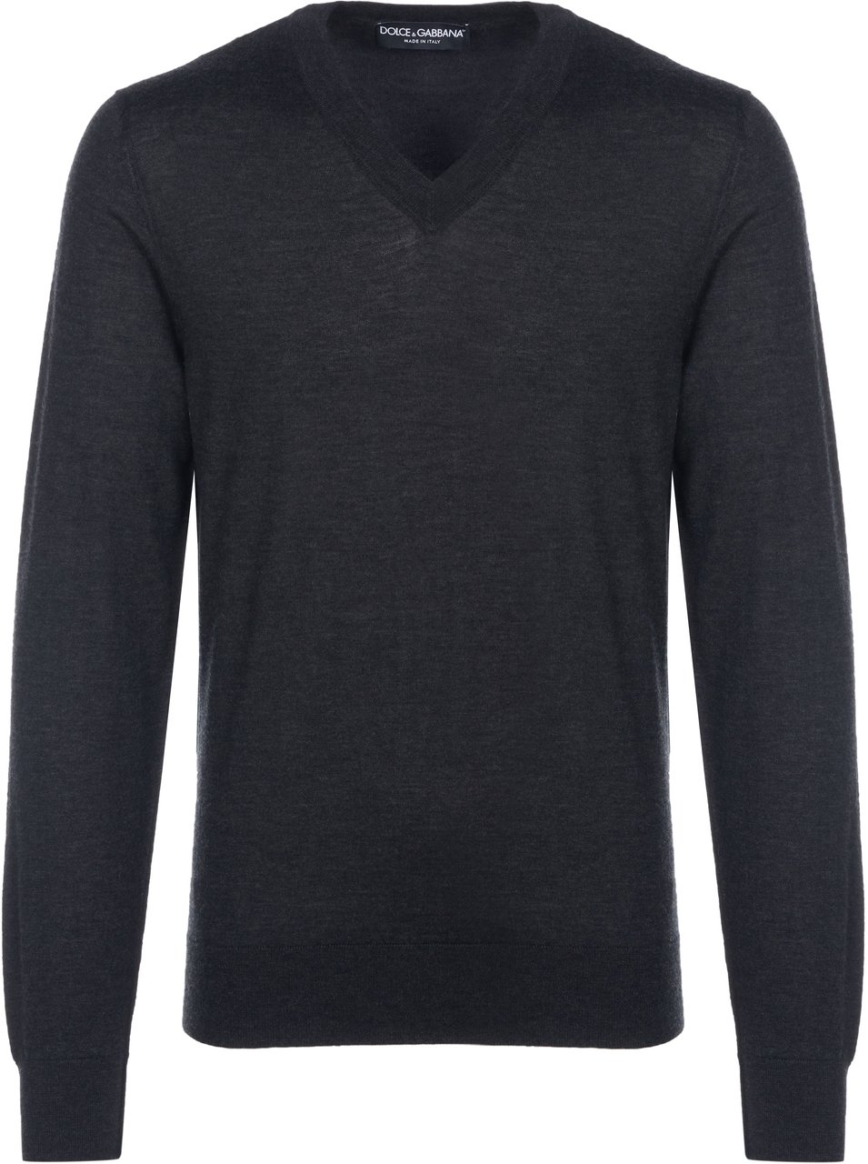 Dolce & Gabbana Dolce & Gabbana Kaschmir Pullover dunkelgrau Donkergrijs