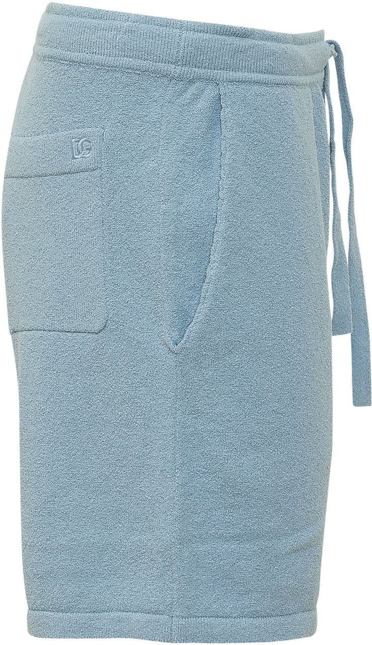 Dolce & Gabbana Pantaloncino con Laccio Lichtblauw