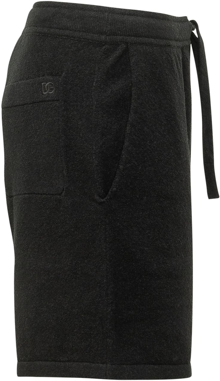 Dolce & Gabbana Pantaloncino con Laccio Donkergrijs