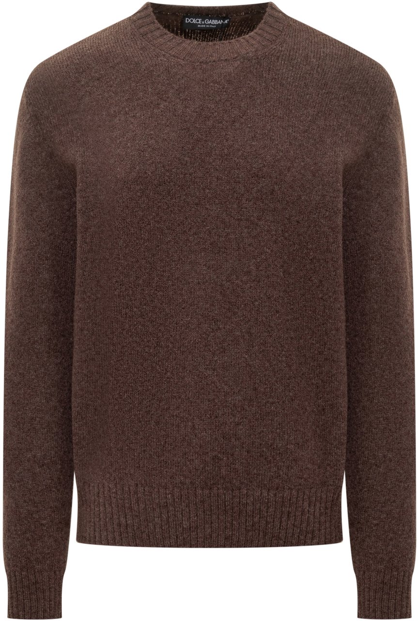 Dolce & Gabbana Dolce & Gabbana Maglione Girocollo Bruin