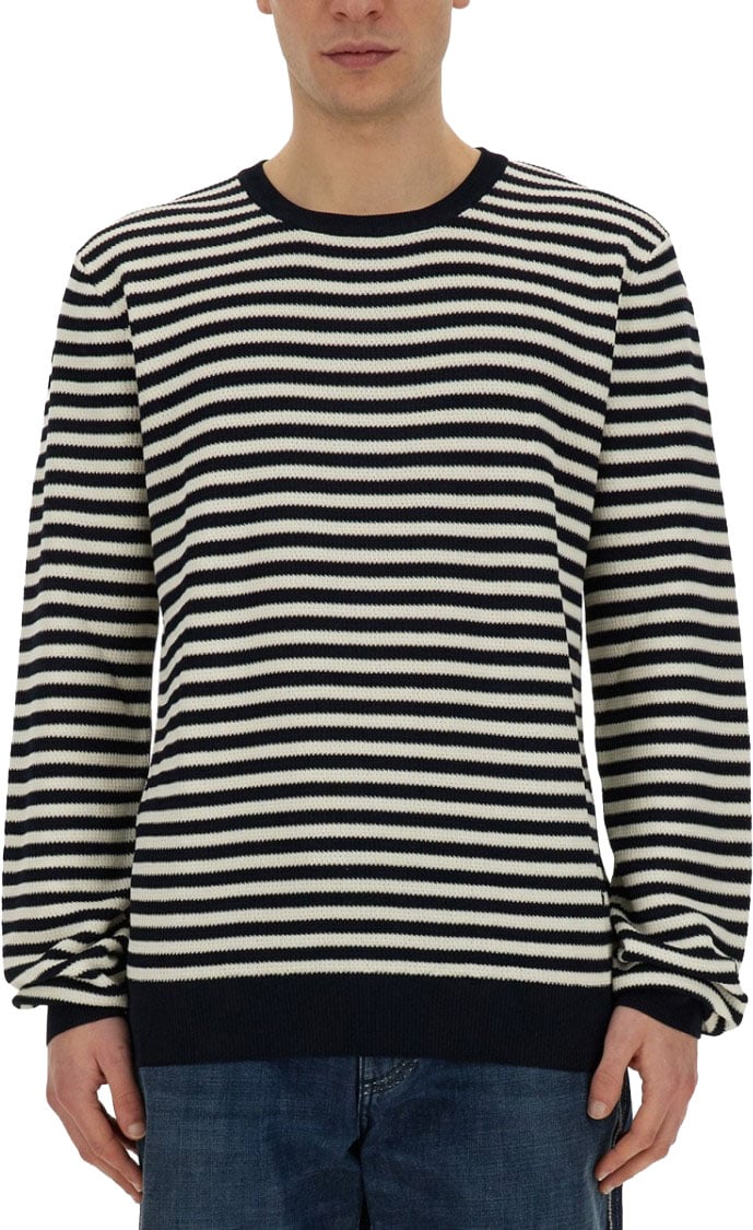Dolce & Gabbana Jersey With Stripe Pattern Divers