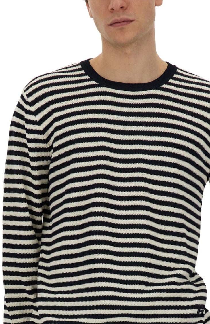 Dolce & Gabbana Jersey With Stripe Pattern Divers