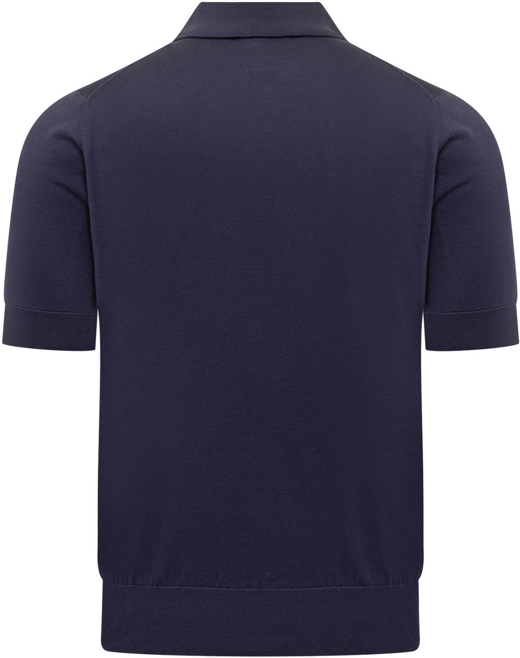 Dolce & Gabbana Polo In Maglia A Maniche Corte Navy