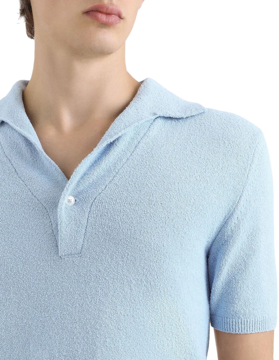 Dolce & Gabbana T-Shirts And Polos Clear Blue Blauw