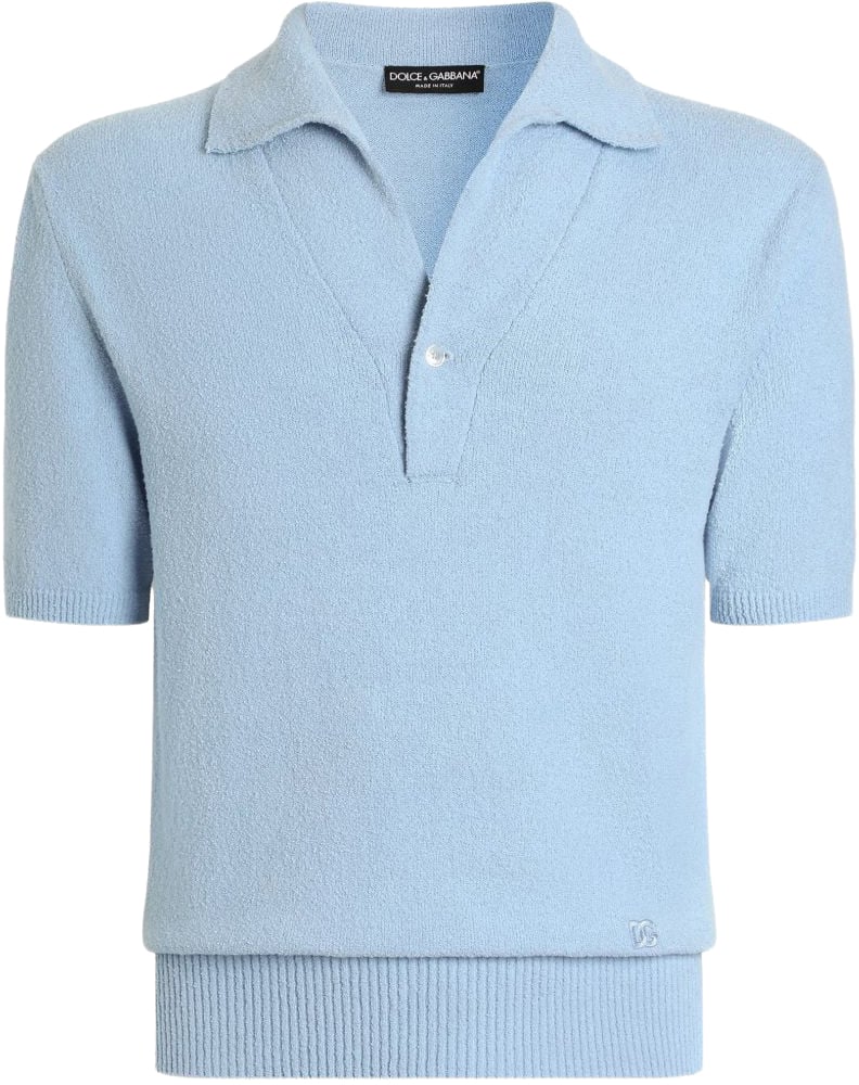 Dolce & Gabbana T-Shirts And Polos Blue Lichtblauw