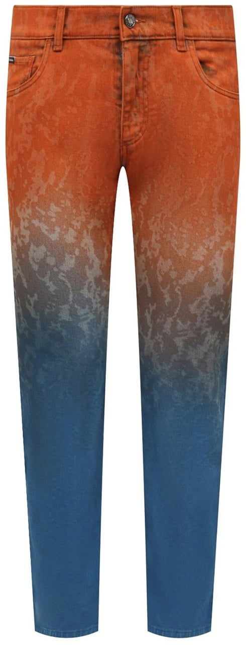 Dolce & Gabbana Dolce & Gabbana Cotton Denim Jeans Blauw